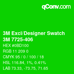 カラーコード: 3M Excl/Designer Swatch - 3M 7725-406 | qconv.com