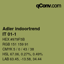 Farbcode: Adler indoortrend - IT 01-1 | qconv.com