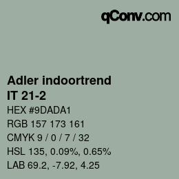 カラーコード: Adler indoortrend - IT 21-2 | qconv.com