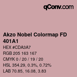 カラーコード: Akzo Nobel Colormap FD - 401A1 | qconv.com