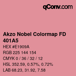 Código de color: Akzo Nobel Colormap FD - 401A5 | qconv.com