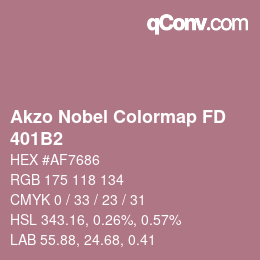 カラーコード: Akzo Nobel Colormap FD - 401B2 | qconv.com