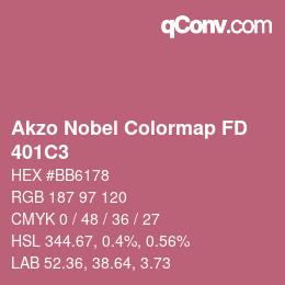 カラーコード: Akzo Nobel Colormap FD - 401C3 | qconv.com
