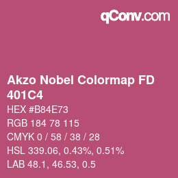 Farbcode: Akzo Nobel Colormap FD - 401C4 | qconv.com