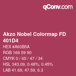 Farbcode: Akzo Nobel Colormap FD - 401D4 | qconv.com