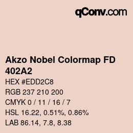 Código de color: Akzo Nobel Colormap FD - 402A2 | qconv.com