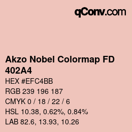 Farbcode: Akzo Nobel Colormap FD - 402A4 | qconv.com