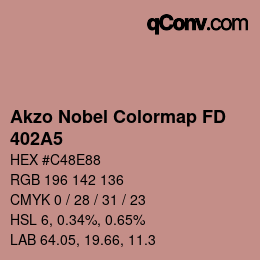 Farbcode: Akzo Nobel Colormap FD - 402A5 | qconv.com