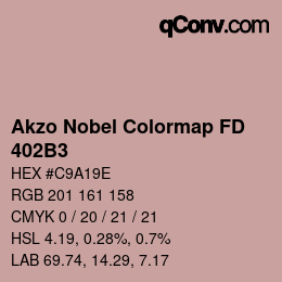 Color code: Akzo Nobel Colormap FD - 402B3 | qconv.com