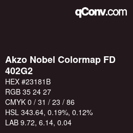 カラーコード: Akzo Nobel Colormap FD - 402G2 | qconv.com