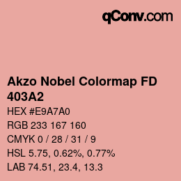 Code couleur: Akzo Nobel Colormap FD - 403A2 | qconv.com