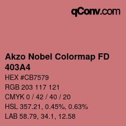 Code couleur: Akzo Nobel Colormap FD - 403A4 | qconv.com