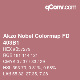 Farbcode: Akzo Nobel Colormap FD - 403B1 | qconv.com