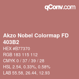 カラーコード: Akzo Nobel Colormap FD - 403B2 | qconv.com