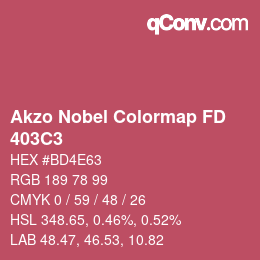 Code couleur: Akzo Nobel Colormap FD - 403C3 | qconv.com