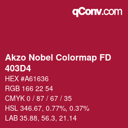 Code couleur: Akzo Nobel Colormap FD - 403D4 | qconv.com