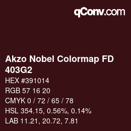 Farbcode: Akzo Nobel Colormap FD - 403G2 | qconv.com