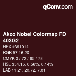 カラーコード: Akzo Nobel Colormap FD - 403G2 | qconv.com