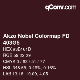 Farbcode: Akzo Nobel Colormap FD - 403G5 | qconv.com