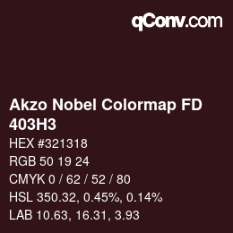 Farbcode: Akzo Nobel Colormap FD - 403H3 | qconv.com