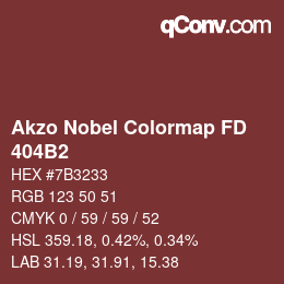 Código de color: Akzo Nobel Colormap FD - 404B2 | qconv.com