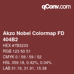 カラーコード: Akzo Nobel Colormap FD - 404B2 | qconv.com