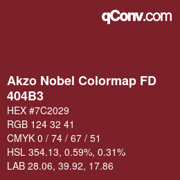 Farbcode: Akzo Nobel Colormap FD - 404B3 | qconv.com