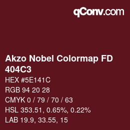 Farbcode: Akzo Nobel Colormap FD - 404C3 | qconv.com