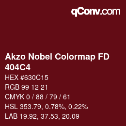 Farbcode: Akzo Nobel Colormap FD - 404C4 | qconv.com