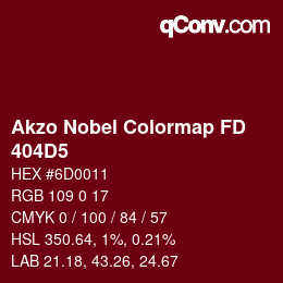 Farbcode: Akzo Nobel Colormap FD - 404D5 | qconv.com