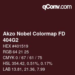 Farbcode: Akzo Nobel Colormap FD - 404G2 | qconv.com