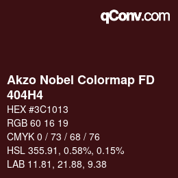 Código de color: Akzo Nobel Colormap FD - 404H4 | qconv.com