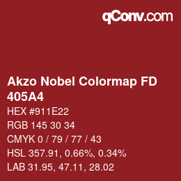 Color code: Akzo Nobel Colormap FD - 405A4 | qconv.com