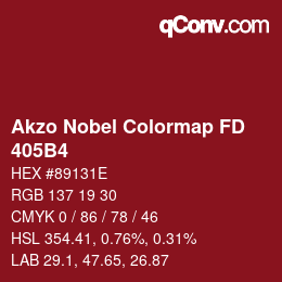 Farbcode: Akzo Nobel Colormap FD - 405B4 | qconv.com