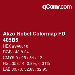 Farbcode: Akzo Nobel Colormap FD - 405B5 | qconv.com