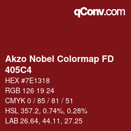 Color code: Akzo Nobel Colormap FD - 405C4 | qconv.com