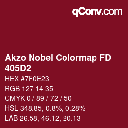 Code couleur: Akzo Nobel Colormap FD - 405D2 | qconv.com