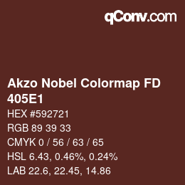 Color code: Akzo Nobel Colormap FD - 405E1 | qconv.com