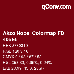 Farbcode: Akzo Nobel Colormap FD - 405E5 | qconv.com