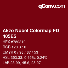 Code couleur: Akzo Nobel Colormap FD - 405E5 | qconv.com