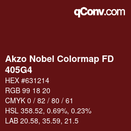 Code couleur: Akzo Nobel Colormap FD - 405G4 | qconv.com