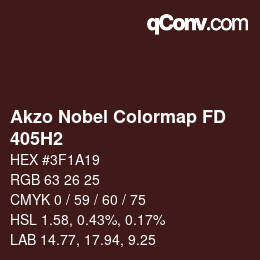 カラーコード: Akzo Nobel Colormap FD - 405H2 | qconv.com