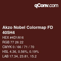 Farbcode: Akzo Nobel Colormap FD - 405H4 | qconv.com
