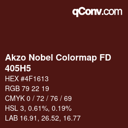 カラーコード: Akzo Nobel Colormap FD - 405H5 | qconv.com