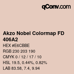 Color code: Akzo Nobel Colormap FD - 406A2 | qconv.com