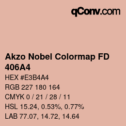 Color code: Akzo Nobel Colormap FD - 406A4 | qconv.com