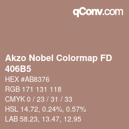 Farbcode: Akzo Nobel Colormap FD - 406B5 | qconv.com