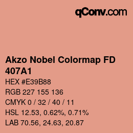 Color code: Akzo Nobel Colormap FD - 407A1 | qconv.com