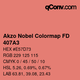 Color code: Akzo Nobel Colormap FD - 407A3 | qconv.com