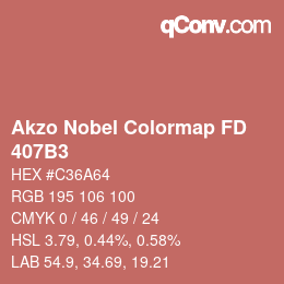 Code couleur: Akzo Nobel Colormap FD - 407B3 | qconv.com